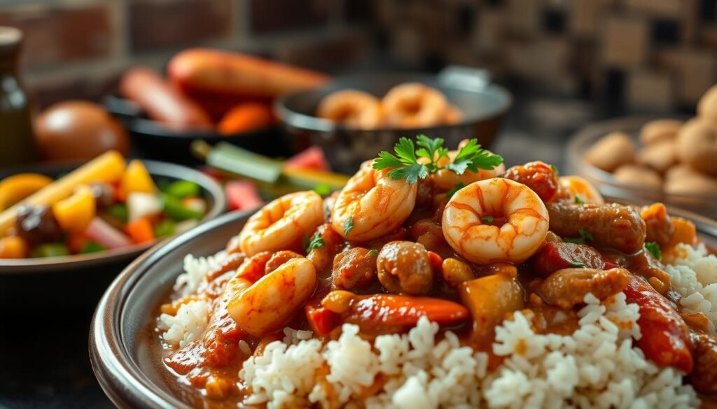 hearty creole food