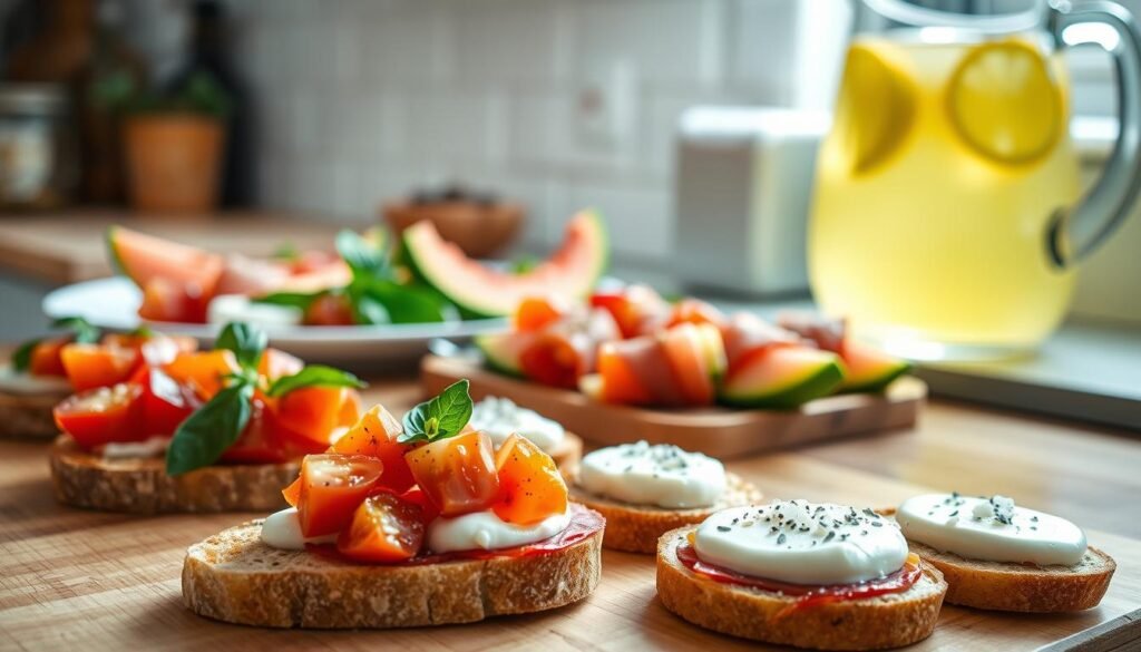 homemade Italian appetizers
