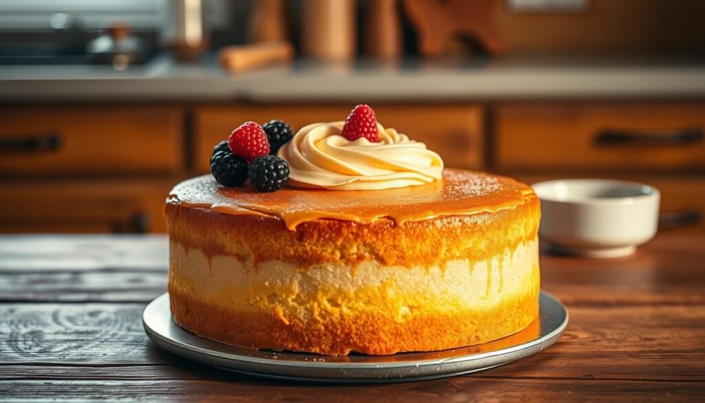 homemade birthday cake