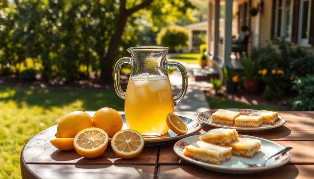 homemade lemonade pairing