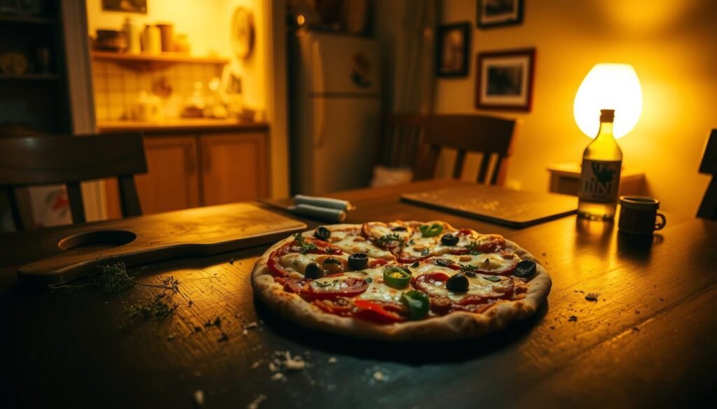 homemade pizza night