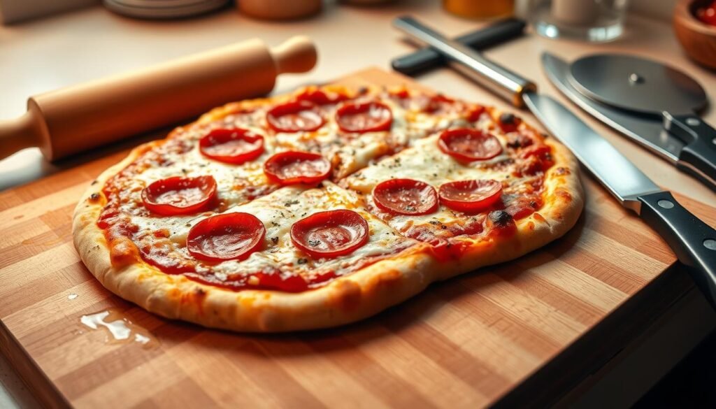 homemade pizza without special equipment