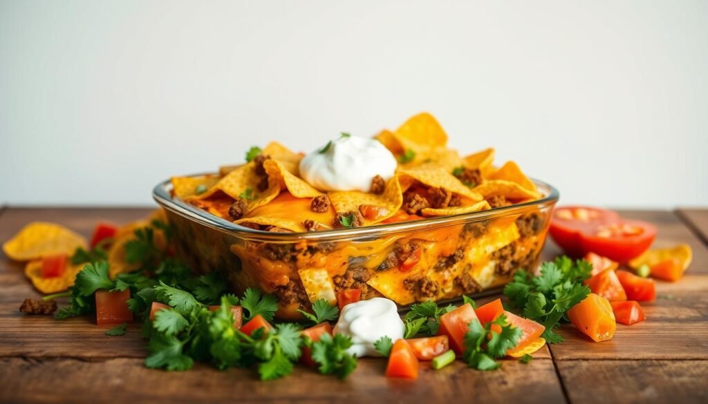 homemade taco casserole