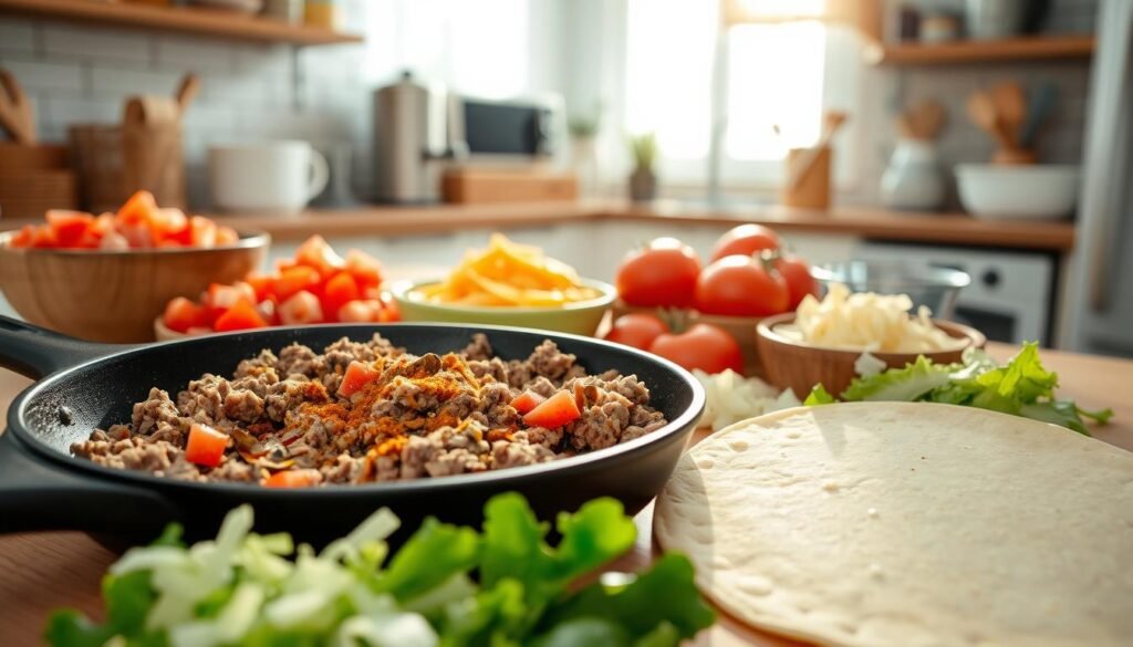how to make ground beef tacos