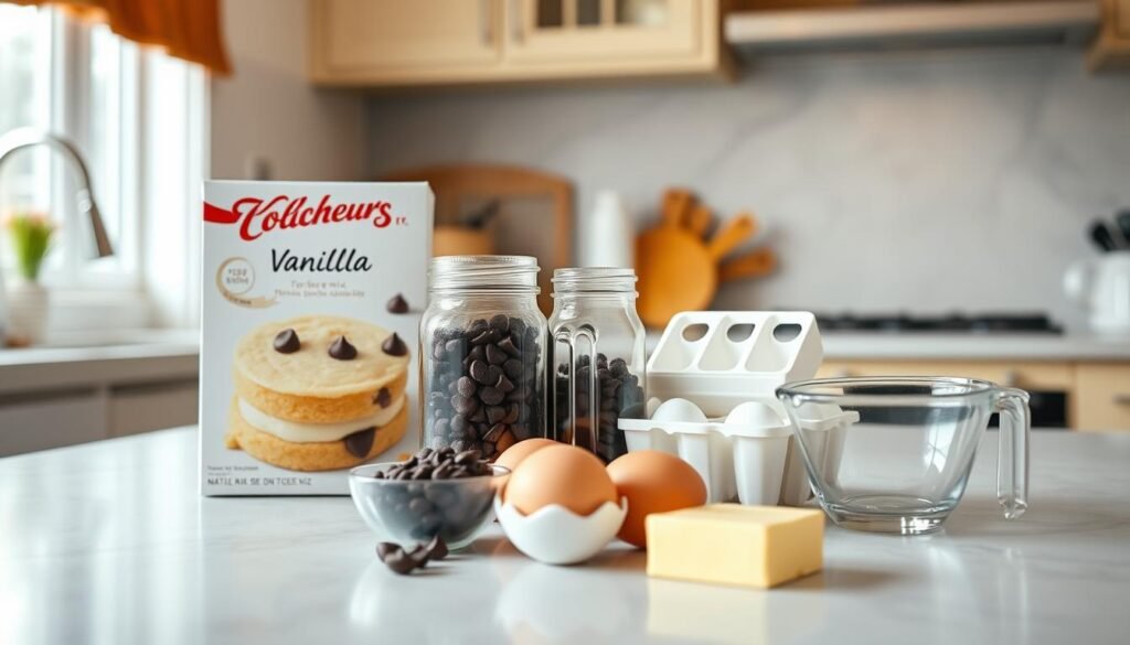 ingredients needed for cake mix cookies