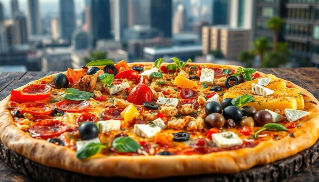 international pizza toppings
