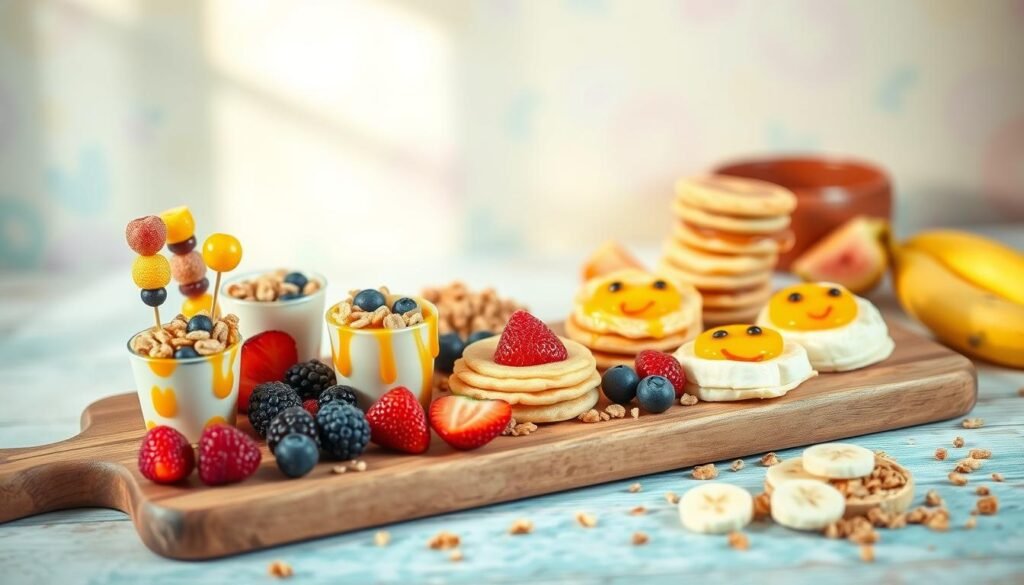 kid-friendly breakfast board creations
