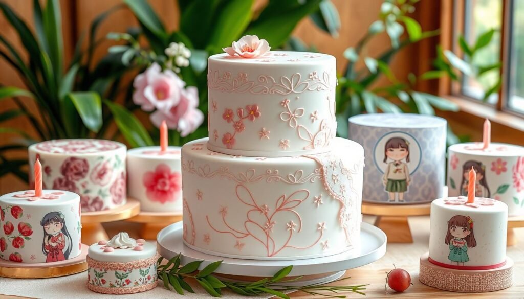 korean cake designs