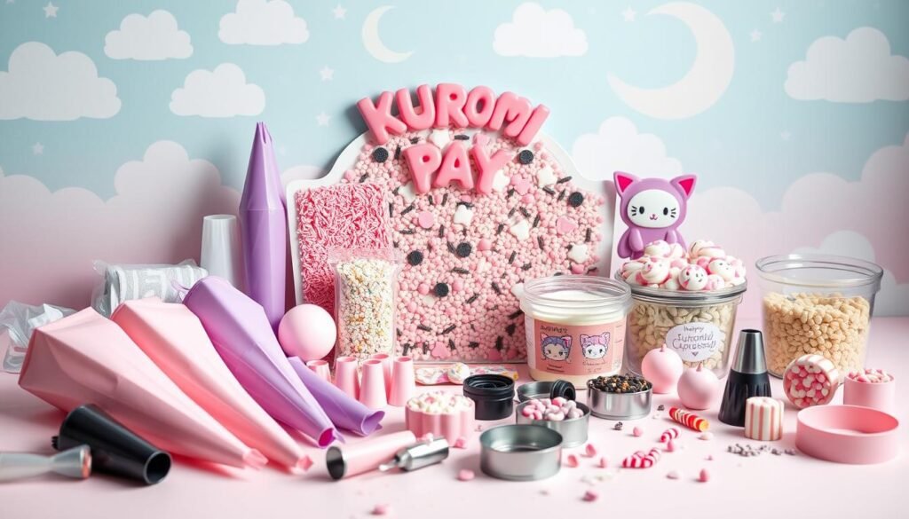 kuromi cake supplies