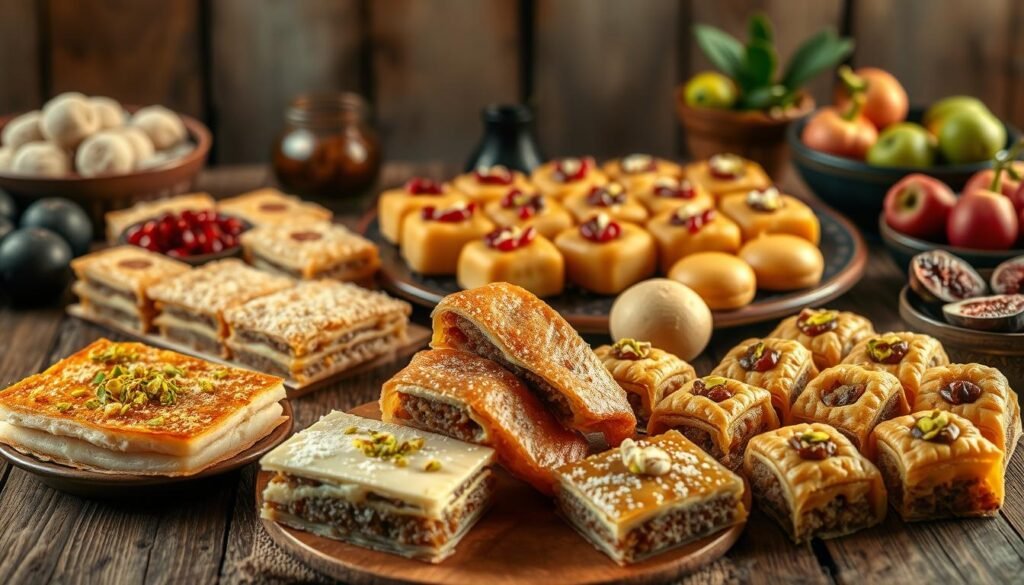 lebanese sweets and desserts