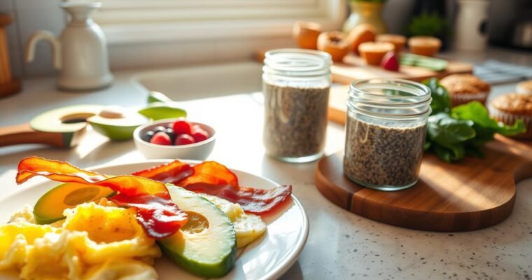 24 Low Carb Breakfast Ideas That Keep You Full Until Lunch