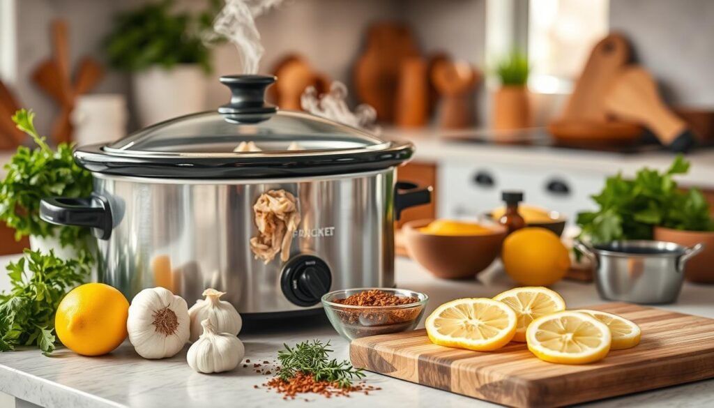 meal prep crockpot chicken