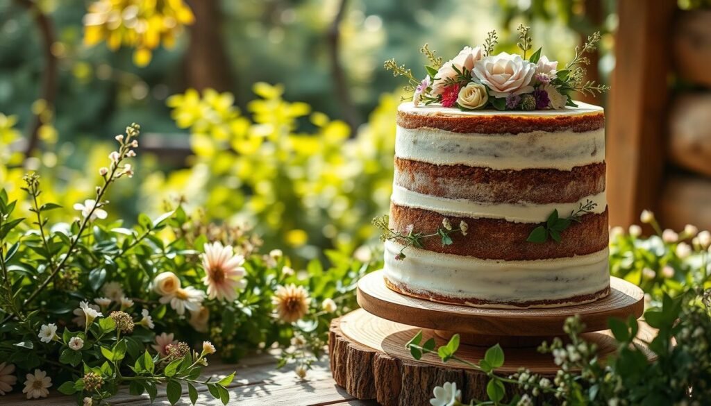 natural cake decorating