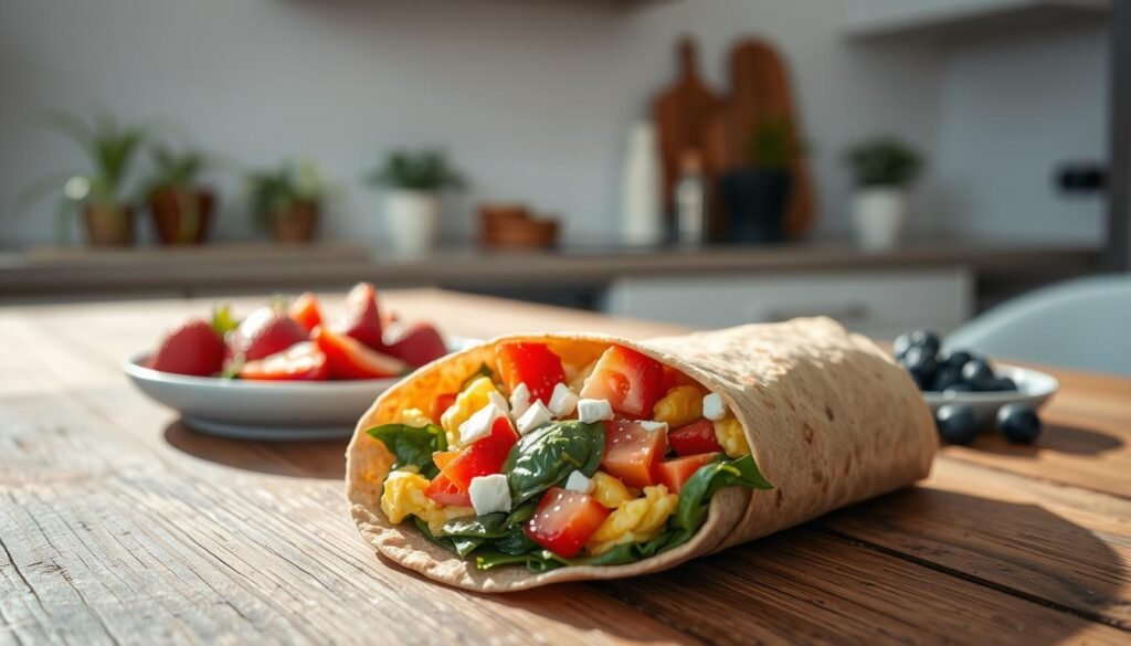 nutritious breakfast wraps for on-the-go