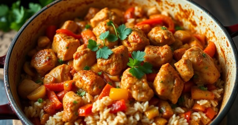 One-Pot Chicken Jambalaya Without Complicated Steps