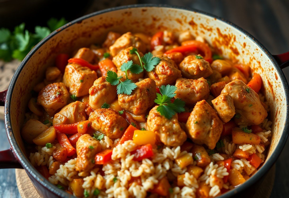 One-Pot Chicken Jambalaya Without Complicated Steps