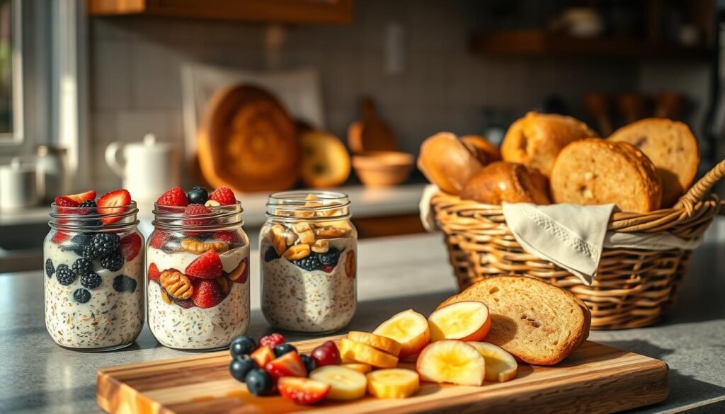overnight breakfast preparations for family gatherings