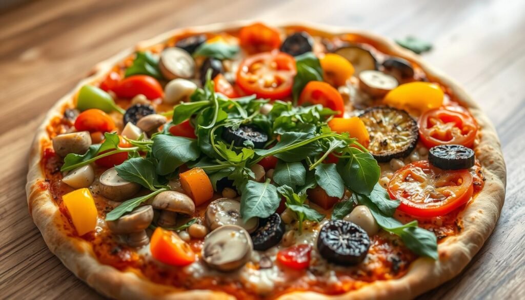 pizza ideas vegetarian plant-based
