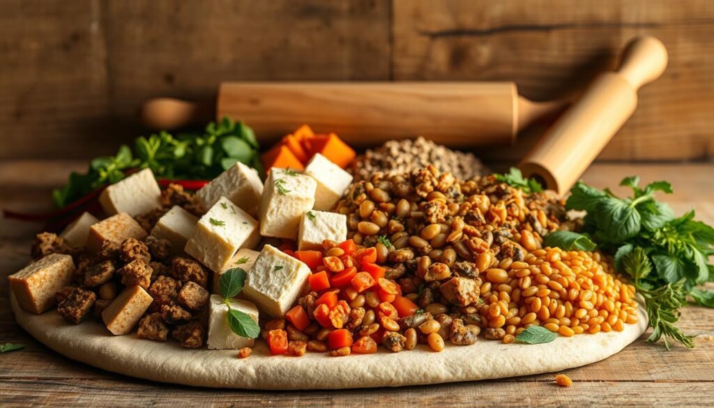 plant-based protein for pizza