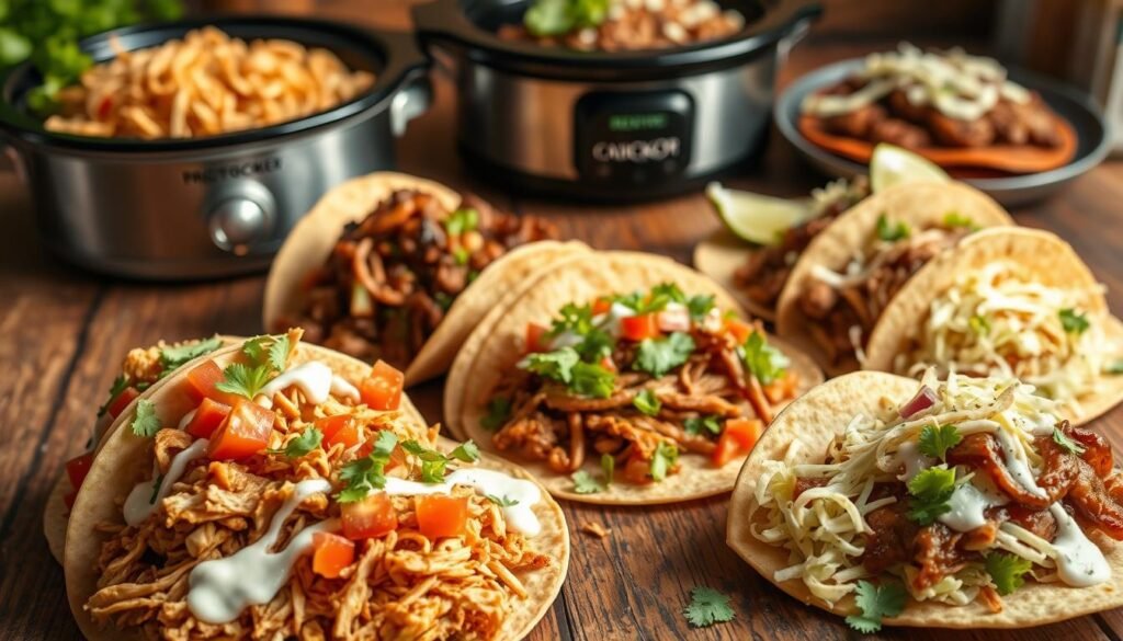 popular crockpot taco dinners