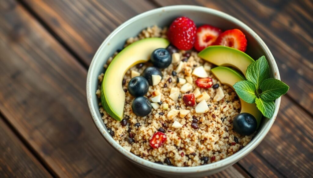 quinoa breakfast bowls