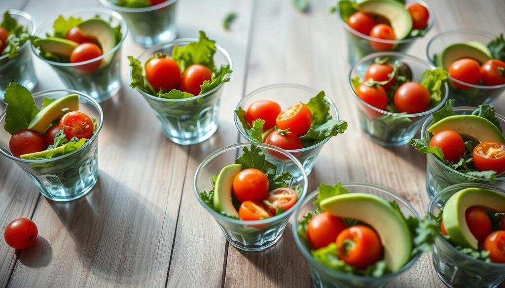 refreshing salad cups