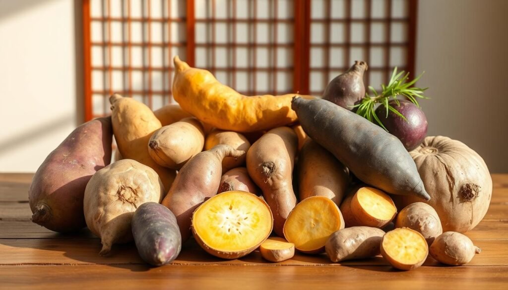 regional Japanese sweet potato recipes