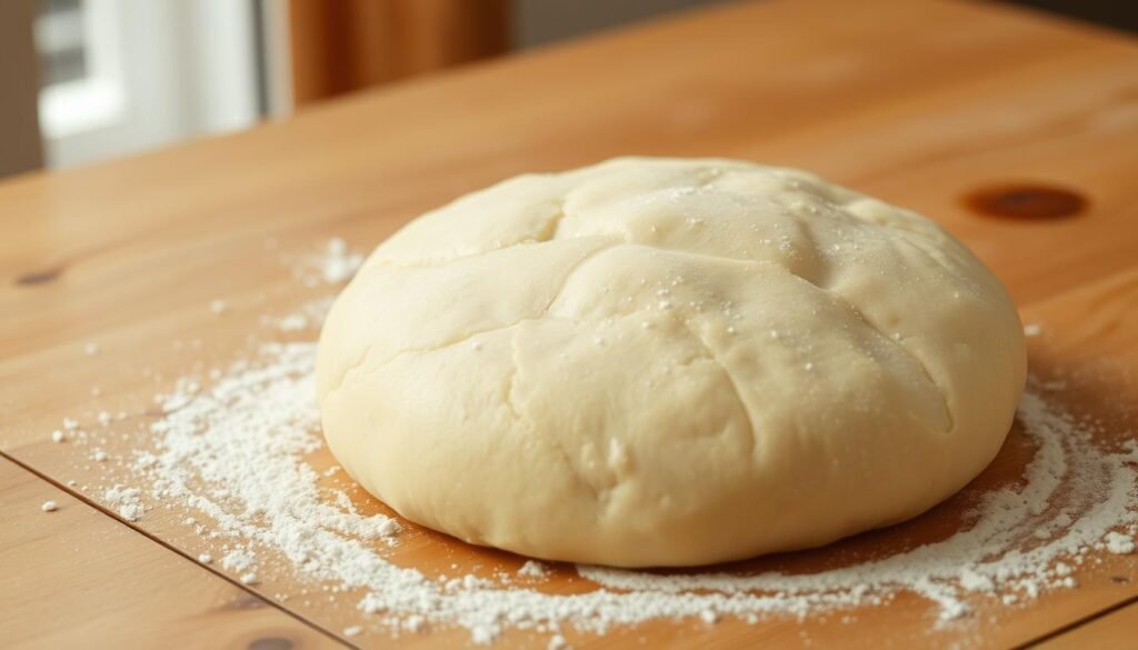 resting pizza dough