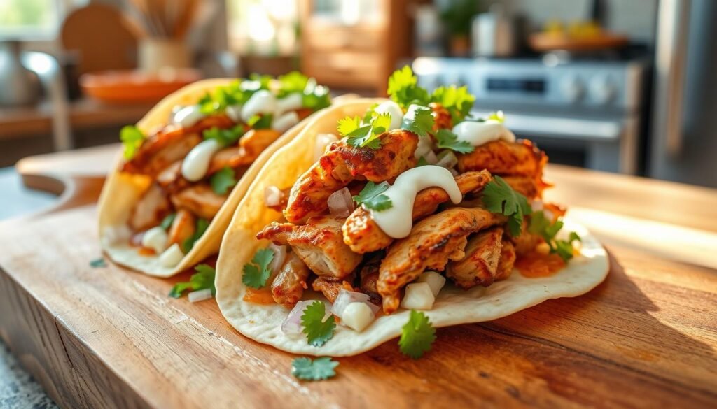 rotisserie chicken tacos