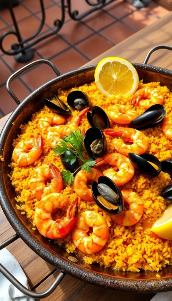 seafood paella