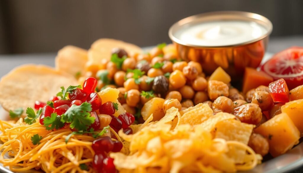 serving chaat serving chaat