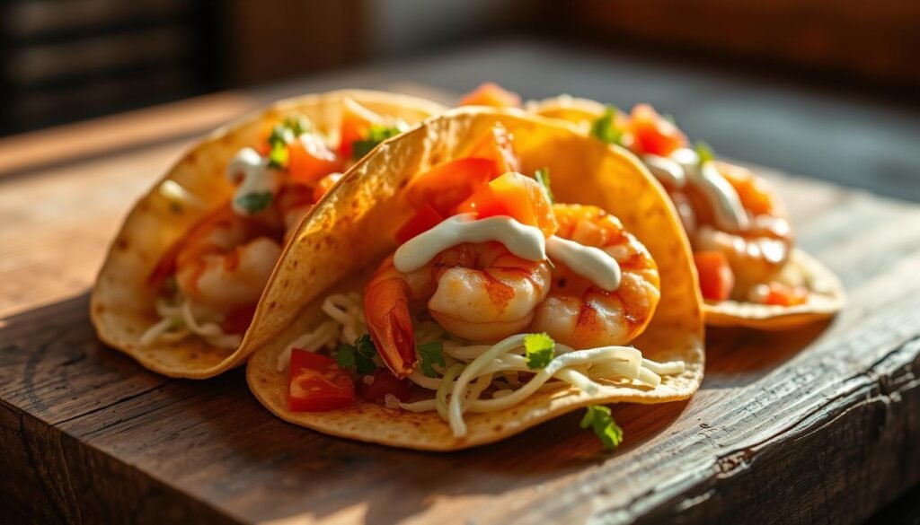 shrimp tacos with cabbage