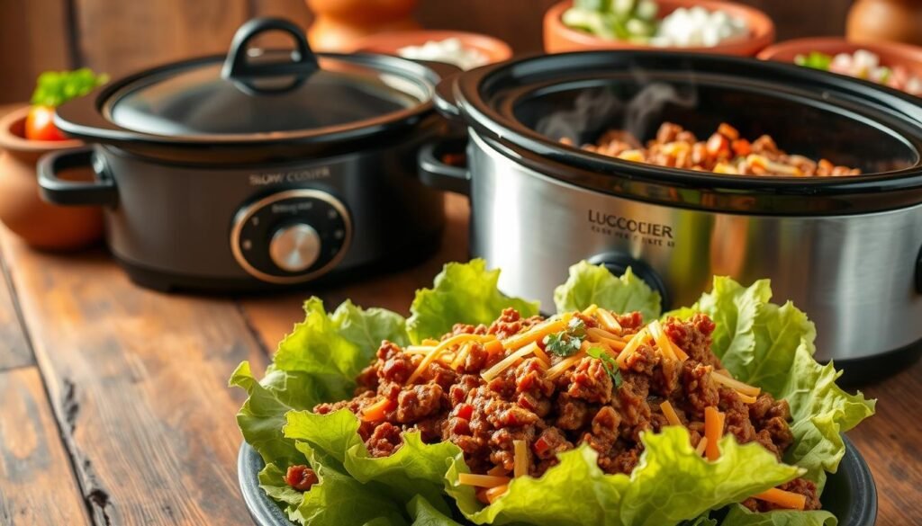 slow cooker taco meat recipe