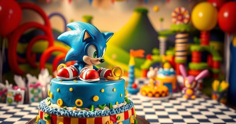 Sonic Birthday Cake Ideas for a Speedy Celebration
