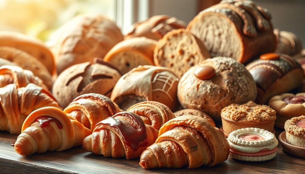 specialty pastries and breads
