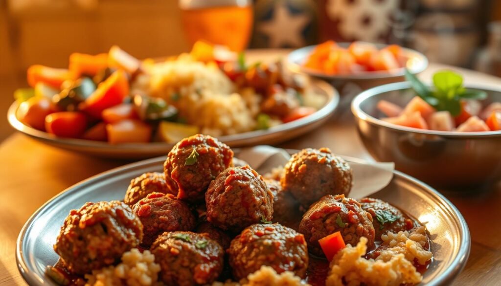 spicy Moroccan food