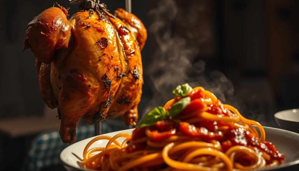 spicy rotisserie chicken