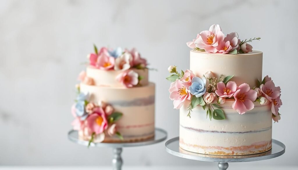 spring floral cakes