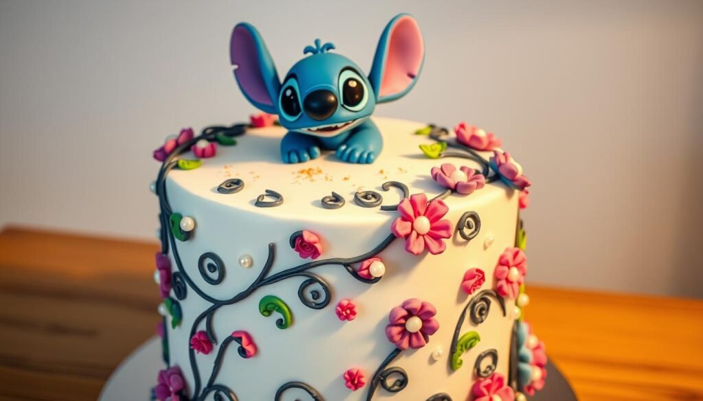 stitch cake design