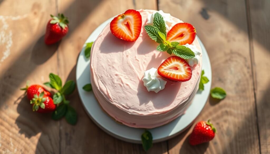 strawberry cake decoration ideas simple