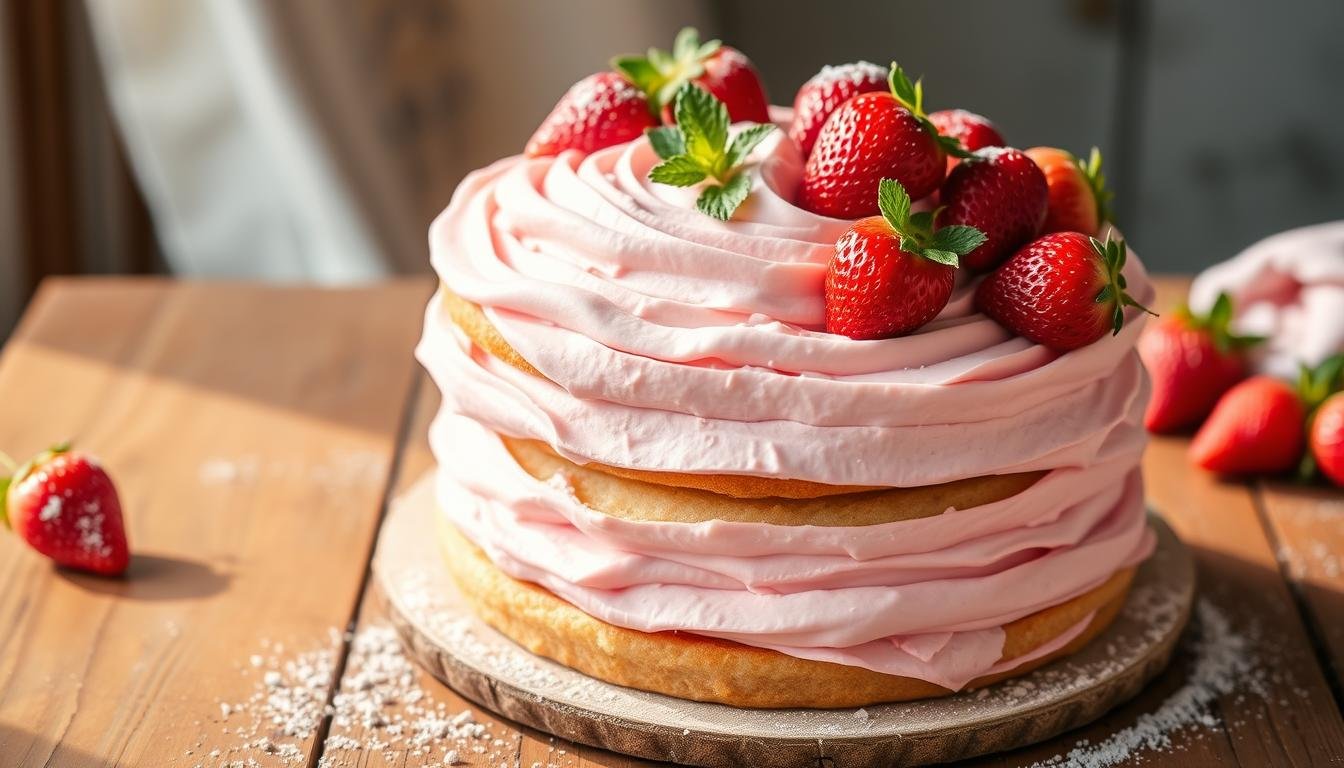 Perfectly Pink Strawberry Cake Recipe for Summer Delight