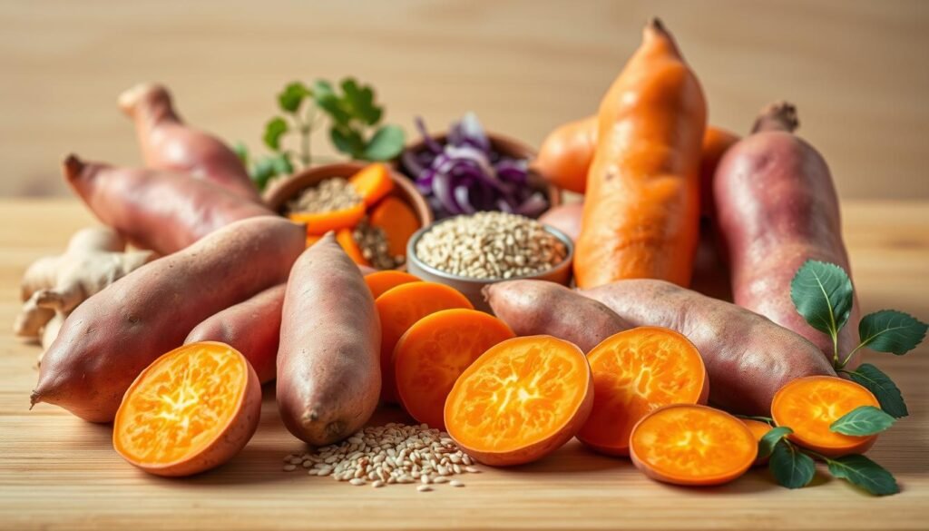 sweet potato dish flavors