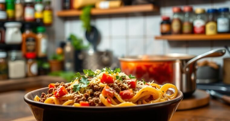 Delicious Taco Pasta Recipes for Busy Nights