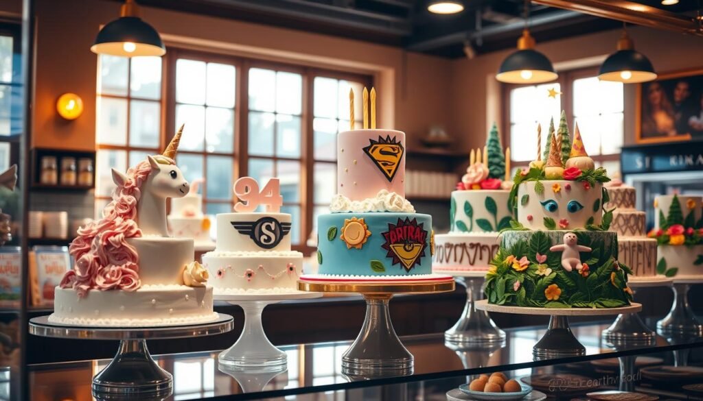 themed birthday cakes