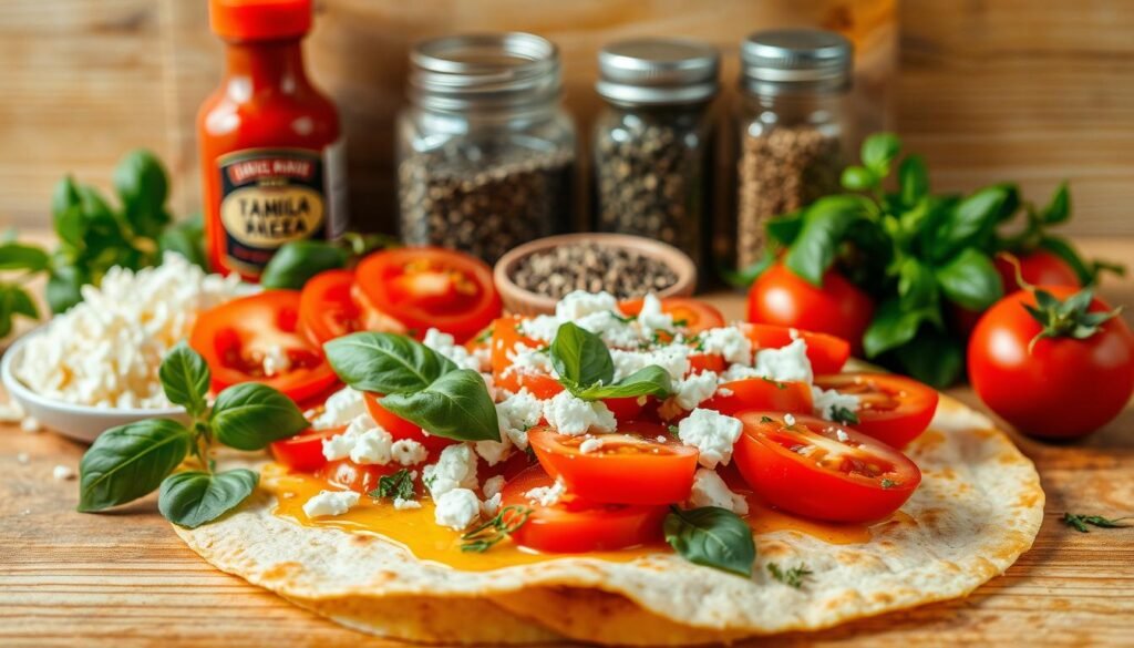 tortilla pizza ingredients