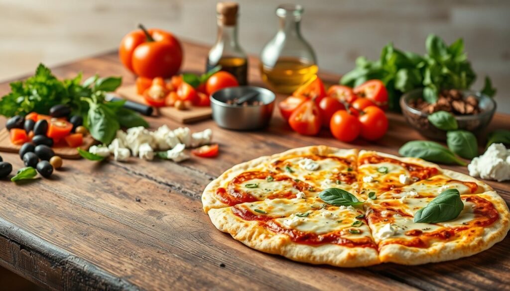 tortilla pizza serving suggestions