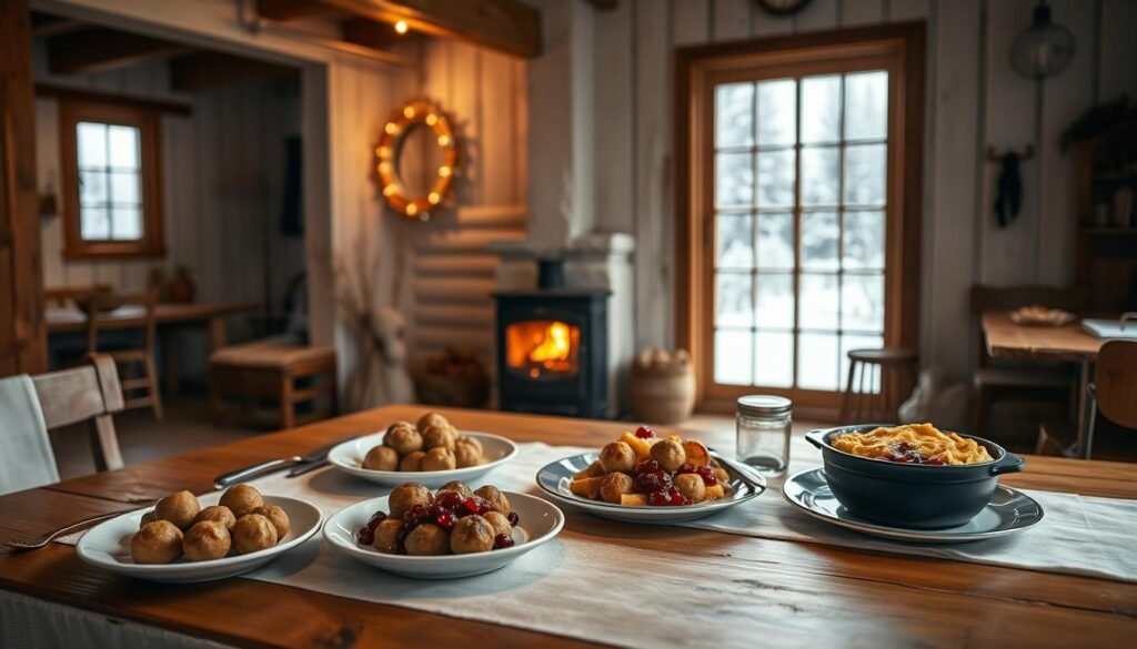 traditional swedish dinner