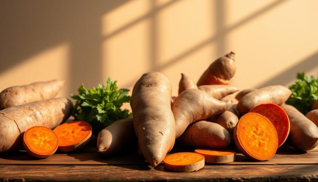 types of sweet potatoes