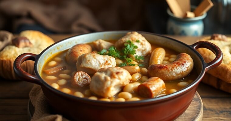 French Chicken Cassoulet – The Ultimate One-Pot Comfort Food