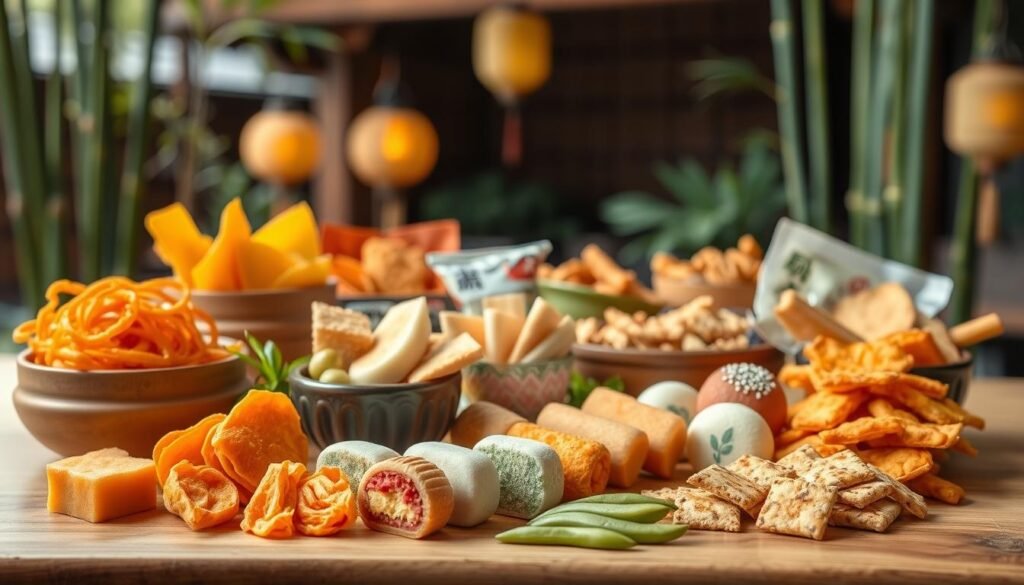vegan japanese snacks